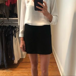Theory Black Mini Skirt, 2